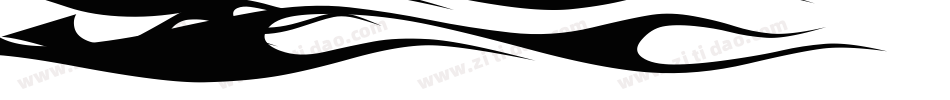 J Flames字体转换